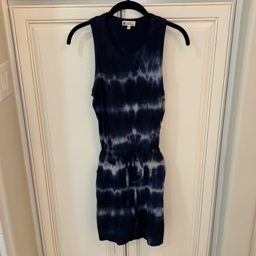 Sundry for evereve Razorback cotton summer dress